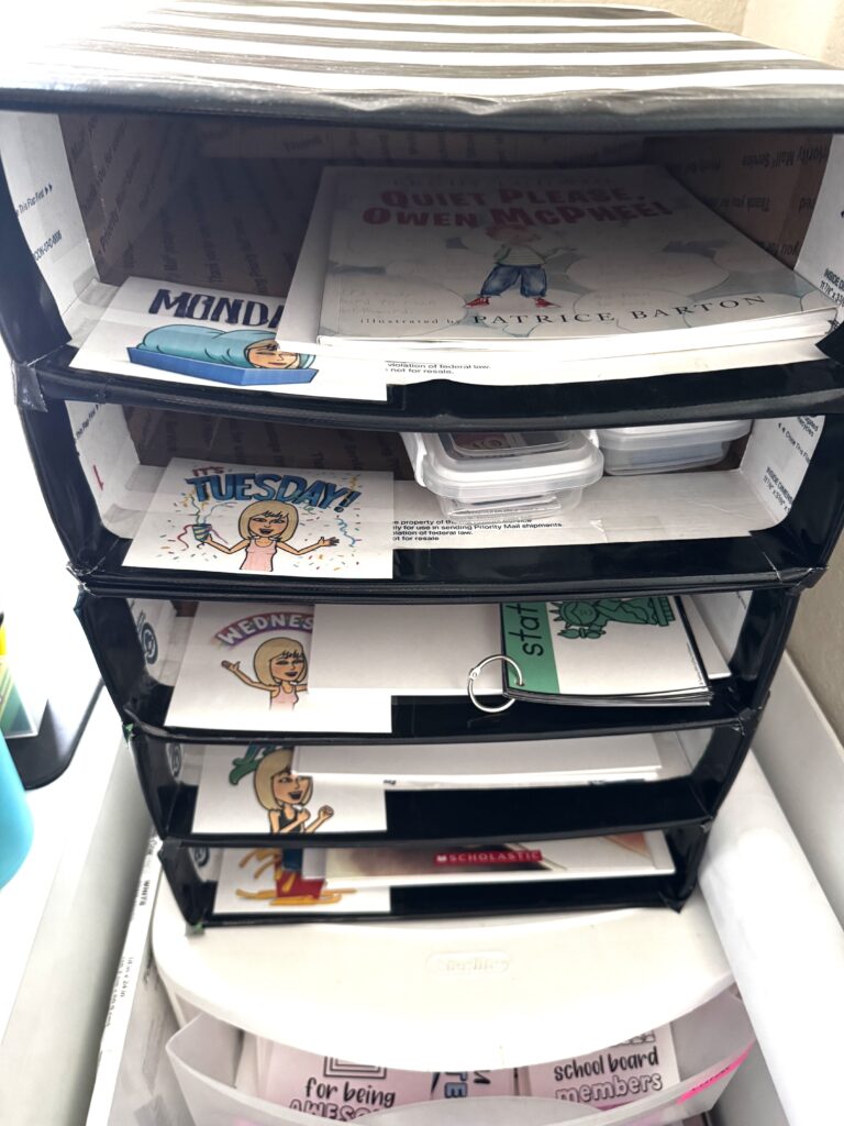 weekly file system